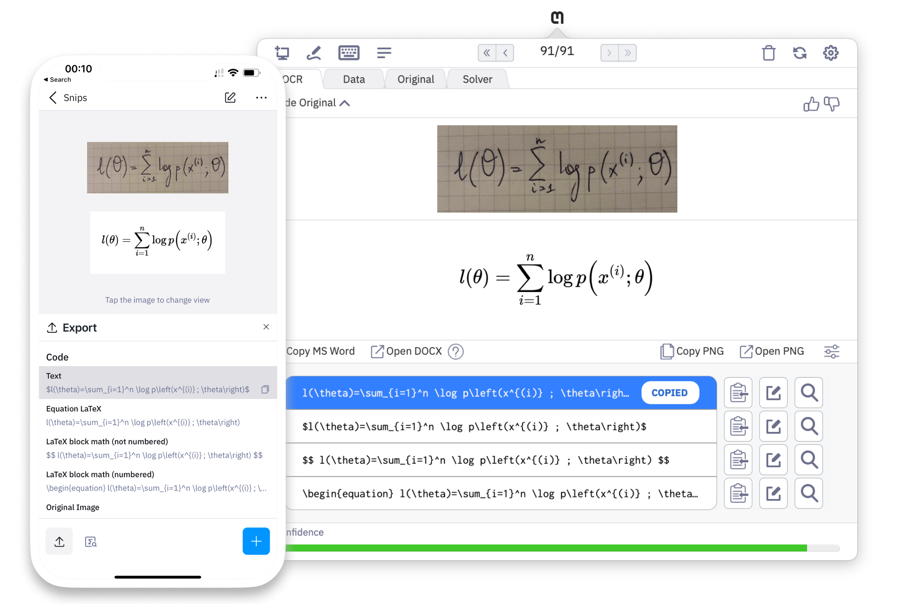 Mobile & Desktop Sync